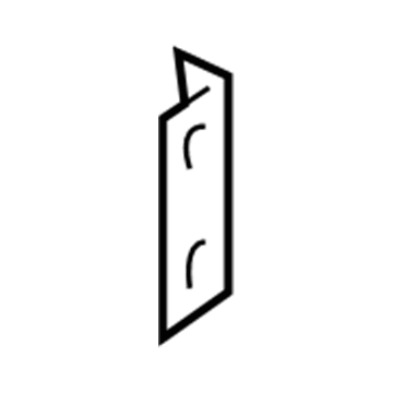 1L2Z-78044F48-BB Ford Center Bezel Brace, Passenger Side Illustration 1 of 1