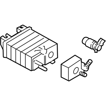 Lincoln HG9Z-9D653-L Cannister - Fuel Vapour Storage