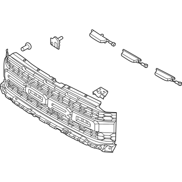 Ford ML3Z-8200-YD Grille Assembly - Radiator