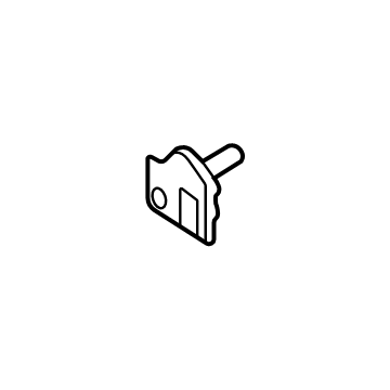 Ford -W790501-S901 Shutter Mount Bolt, Lower -W790501-S901 Ford Shutter Mount Bolt, Lower Illustration 1 of 1