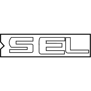 Ford 7T4Z-7842528-C Emblem