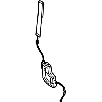 Ford RL1Z-78601L60-A Release Cable