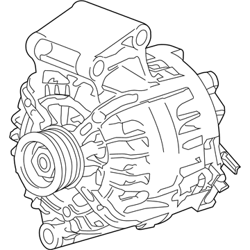 Ford CJ5Z-10346-F Alternator Assembly