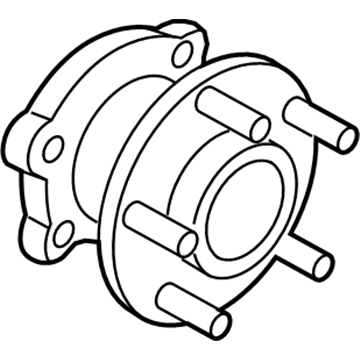Ford CV6Z-1104-F Hub Assembly - Wheel