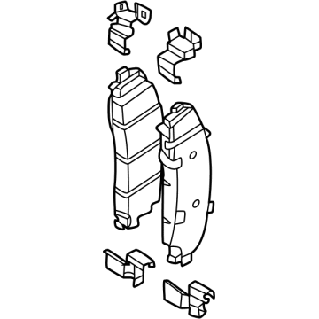 Ford PC3Z-2200-B Pad - Brake