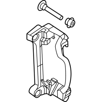 PC3Z-2B511-E Ford Bracket - Spare Wheel Mounting Illustration 1 of 1