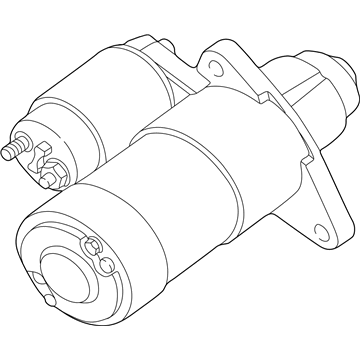 Ford F4TZ-11002-ARM Remanufactured Starter Motor Assembly