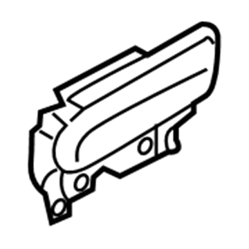 Ford HL3Z-1522600-AA Handle Assembly - Door - Inner