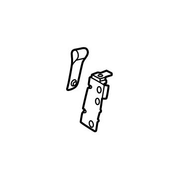 Ford FU5Z-9661383-C Latch Assembly - Rear Seat Back