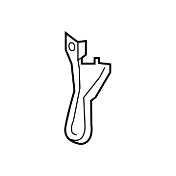 Ford FT4Z-16747-A Center Bracket, Front FT4Z-16747-A Ford Center Bracket, Front Illustration 1 of 1