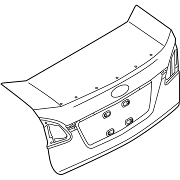 Ford D2BZ-5440110-A Door Assembly - Luggage Compartment