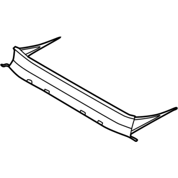 Ford NZ6Z-60500A26-A Deflector Assembly - Roof Air