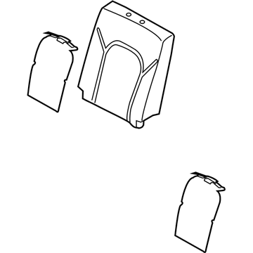 Ford FL3Z-1666800-B Pad - Rear Seat Back