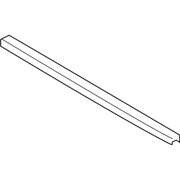 5L3Z-8340602-AAA Ford Tail Gate Molding, Carbon Black, Rear Illustration 1 of 1