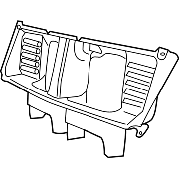 Mercury 1L2Z-8C299-BA Mesh - Radiator Grille