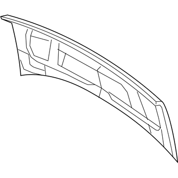 Ford 8C2Z-16612-A Hood Assembly