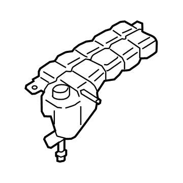 Ford JL3Z-8A080-A Tank Assembly - Radiator Overflow