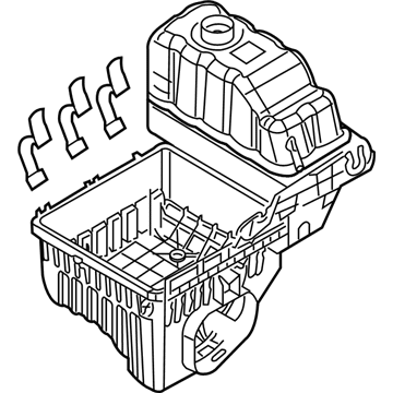 Ford 9L3Z-8A080-A Tank Assembly - Radiator Overflow