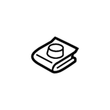 Ford -W520802-S439 Nut - Spring