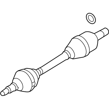 Lincoln DG1Z-3B437-F Shaft - Front Axle