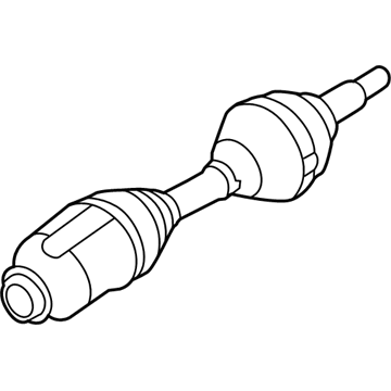 Lincoln DG1Z-3B436-E Shaft - Front Axle