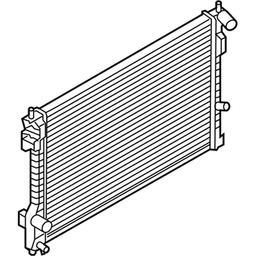 Ford EA8Z-8005-A Radiator Assembly