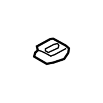 Lincoln 7T4Z-8125-A Insulator - Rubber