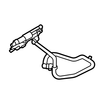 Ford LX6Z-9D289-SM Tube Assembly - Fuel Vapour Separator LX6Z-9D289-SM Ford Tube Assembly - Fuel Vapour Separator Illustration 1 of 1