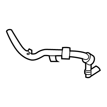 Lincoln Aviator Water Hose - L1MZ-8286-N
