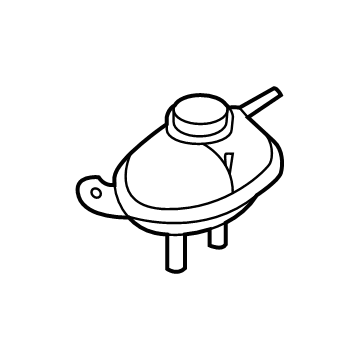 Lincoln L1MZ-8A080-C Tank Assembly - Radiator Overflow