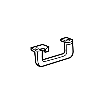 Ford FS7Z-5431406-BB Grip Handle, Black, Rear Driver Side FS7Z-5431406-BB Ford Grip Handle, Black, Rear Driver Side Illustration 1 of 1
