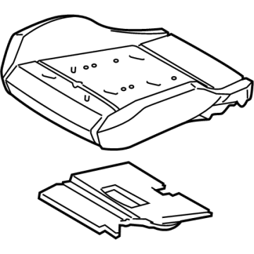 Ford PR3Z-63632A22-D Pad - Seat Cushion
