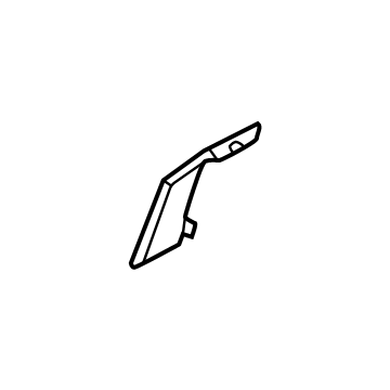 Ford FR3Z-7660262-AE Cover - Seat Belt - Upper