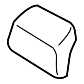 Lincoln DP5Z-54501A04-AA Cover Assembly - Rear Seat Headrest
