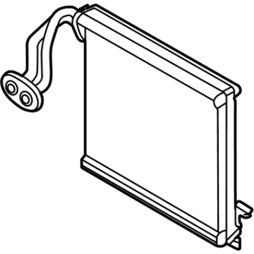Lincoln LX6Z-19860-A Core - Air Conditioning Evaporator