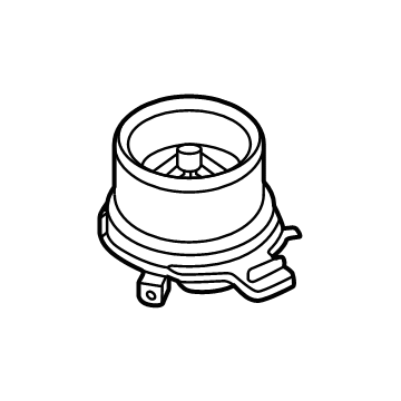 Lincoln LX6Z-19805-GB Fan And Motor Assembly
