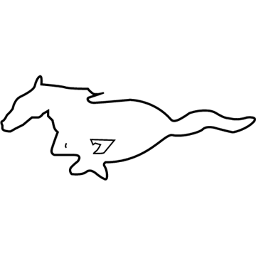 Ford 5R3Z-8A224-AA Emblem