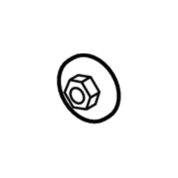 Ford -W709923-S437 Nut And Washer Assembly - Hex.