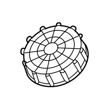 Ford LX6Z-2162-A Cap - Filler