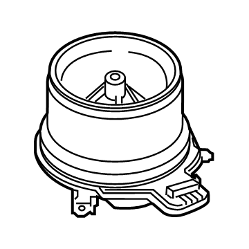 Ford JX6Z-19805-D Fan And Motor Assembly
