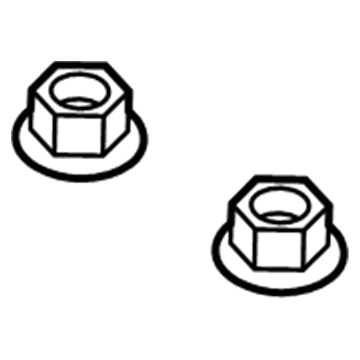Ford -W520215-S442 Nut - Hex.