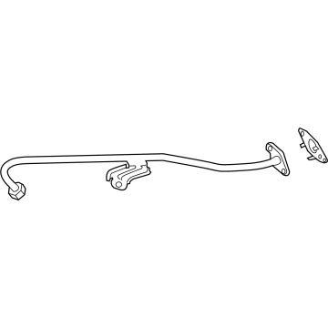 Ford JL3Z-9D477-A Tube - EGR Valve To Exhaust Manifold