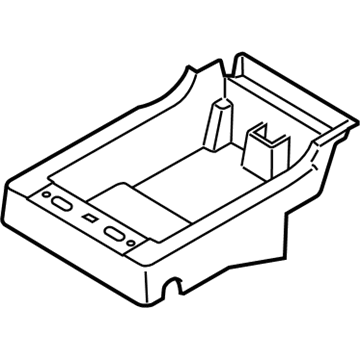 Ford HC3Z-25115A00-AA Compartment Assembly - Rear Stowage