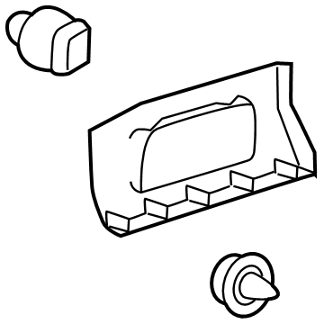 Ford LK4Z-99425B28-AH Lower Molding