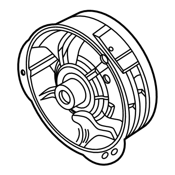 Lincoln R2TZ-18808-A Front Driver Speaker