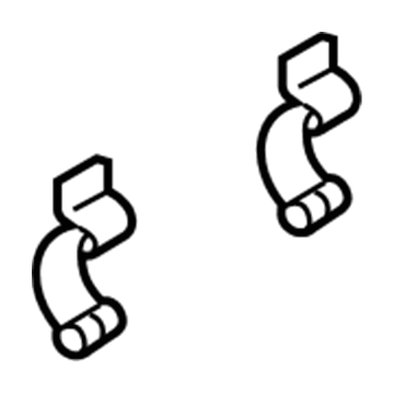 Ford 7H6Z-9628-AA Clamp