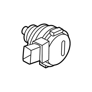 Ford K2GZ-4C210-A Motor And Drive Assembly