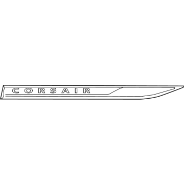 Lincoln LJ7Z-16228-B Name Plate