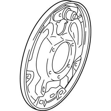 Ford Ranger Backing Plate - F57Z-2211-B