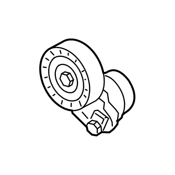 Ford K2GZ-6A228-C Pulley Assembly - Tension